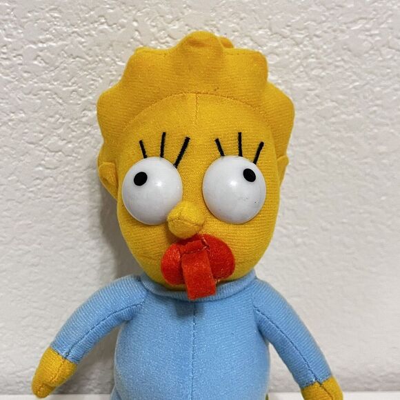 The Simpsons Maggie Simpson Plush United Labels Comicware 8" 2012 w/ TAGS - Picture 2 of 12